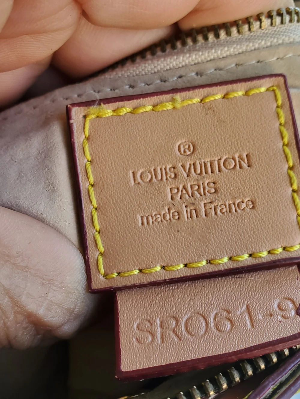 Louis Vuitton Pochette Handbag Multicolor Fair Condition